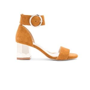Lane heels in Whiskey suede- out of stock online